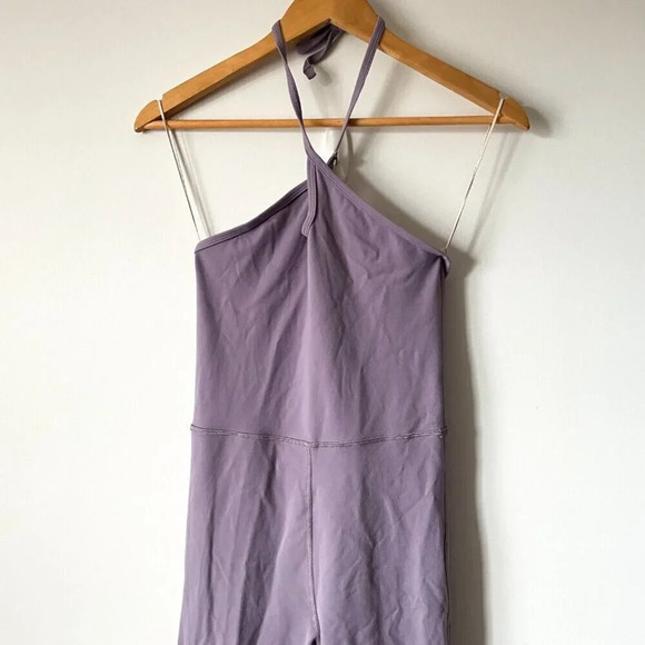 Aritzia  Wilfred Free Ivy Jumpsuit Stretch Legging Purple Size Small - Picture 4 of 7